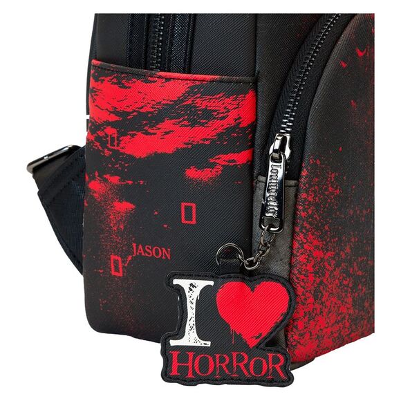 Friday The 13th I Heart Horror Mini Backpack - Picture 6 of 7
